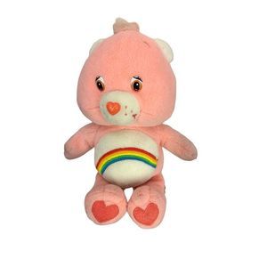 2002 PINK Care Bears Cheer‎ Bear Plush Toy